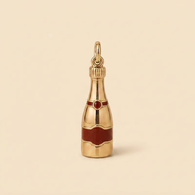 Champagne Bottle Charm