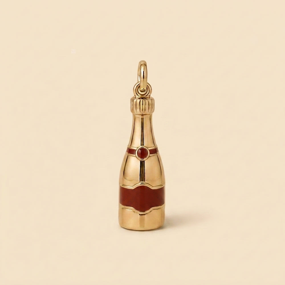 Champagne Bottle Charm