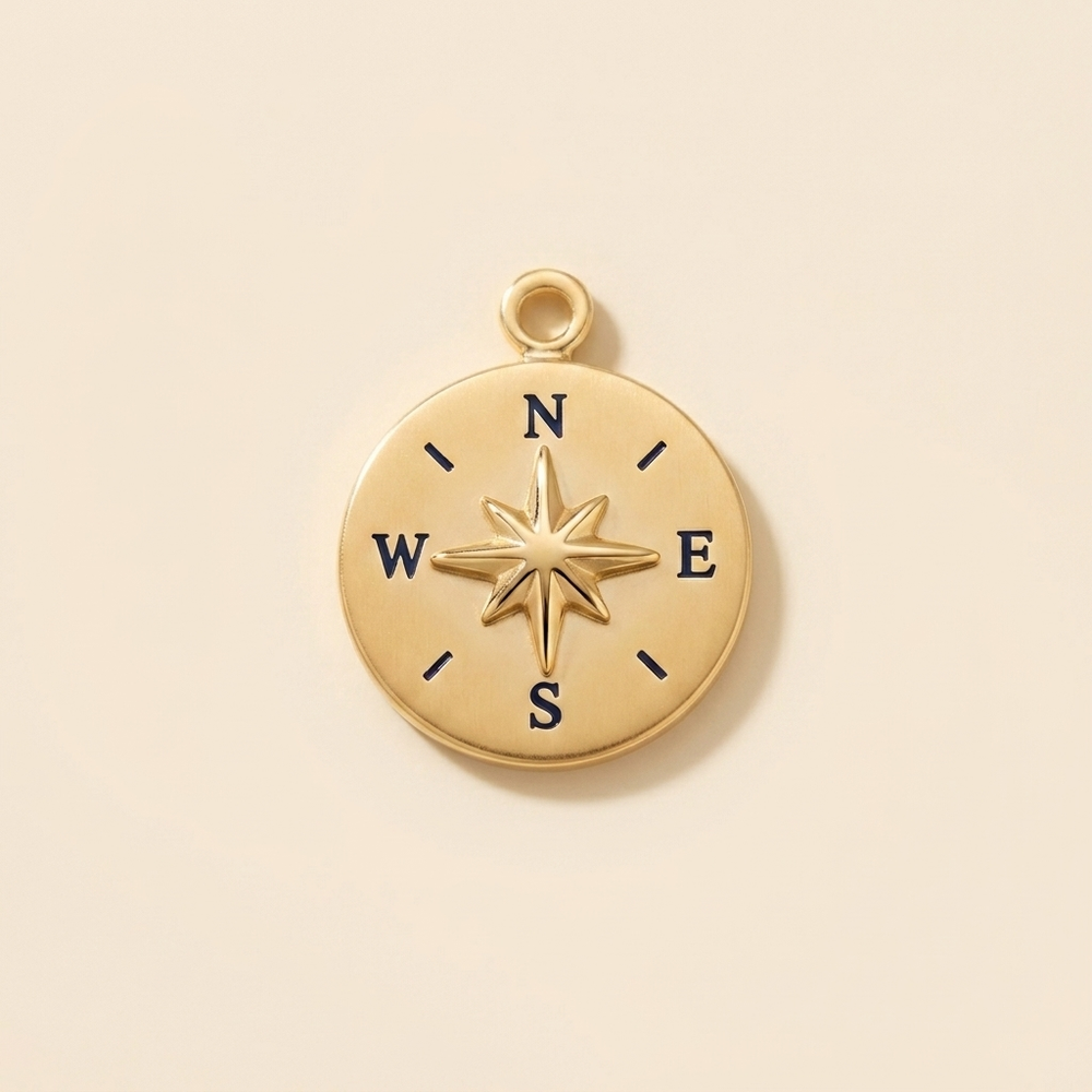 Compass Charm