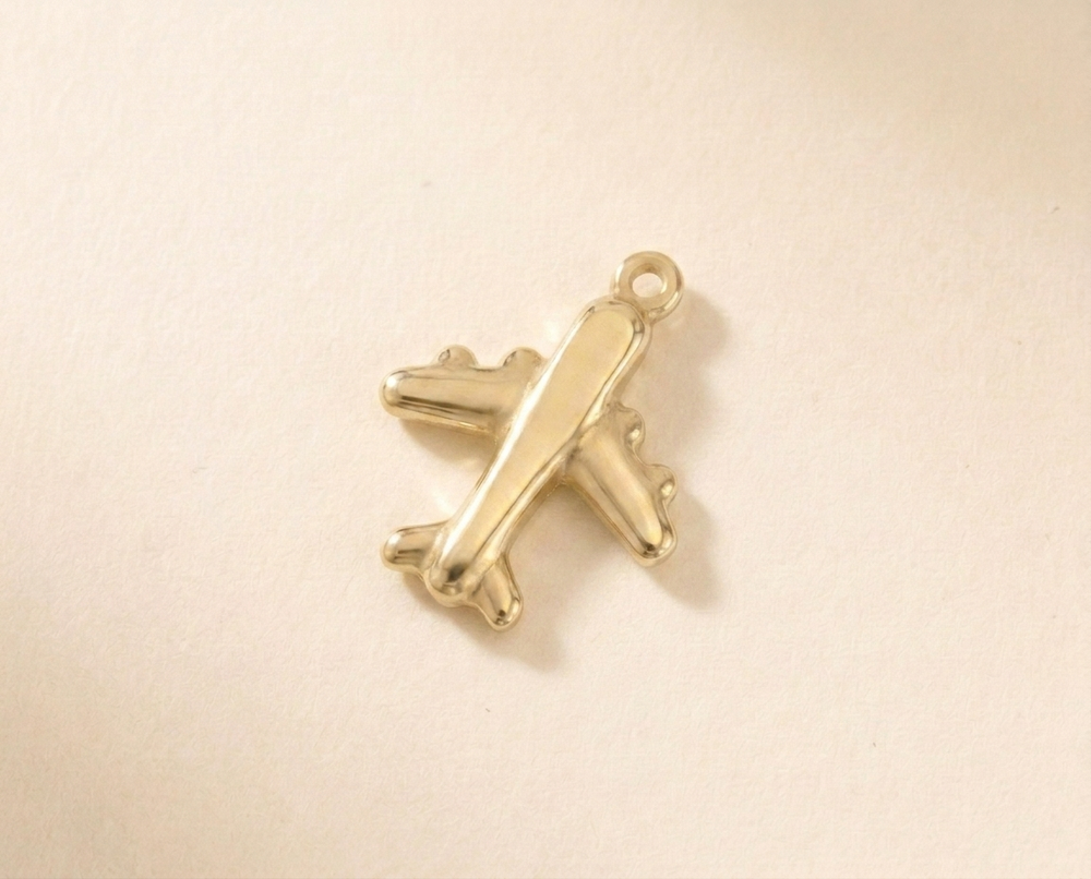 Airplane Charm alternate view