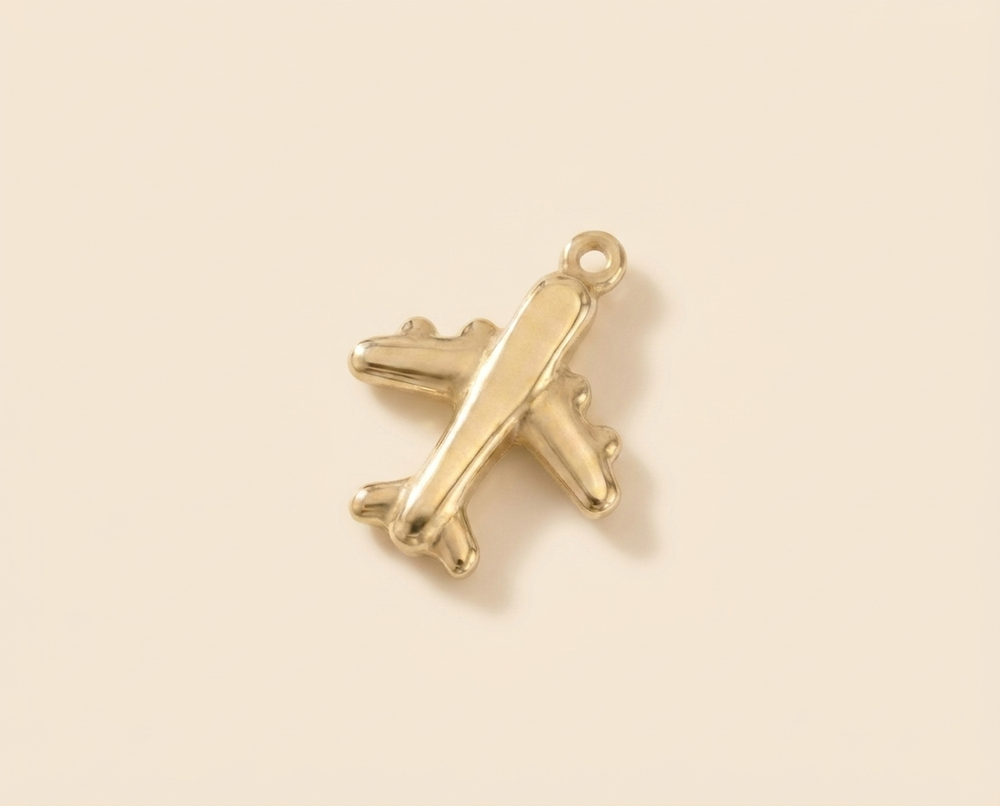 Airplane Charm alternate view