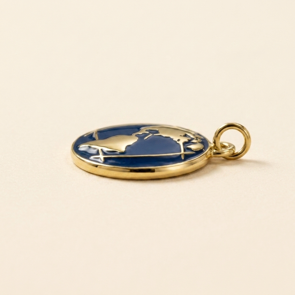 Globe Charm thumbnail 3