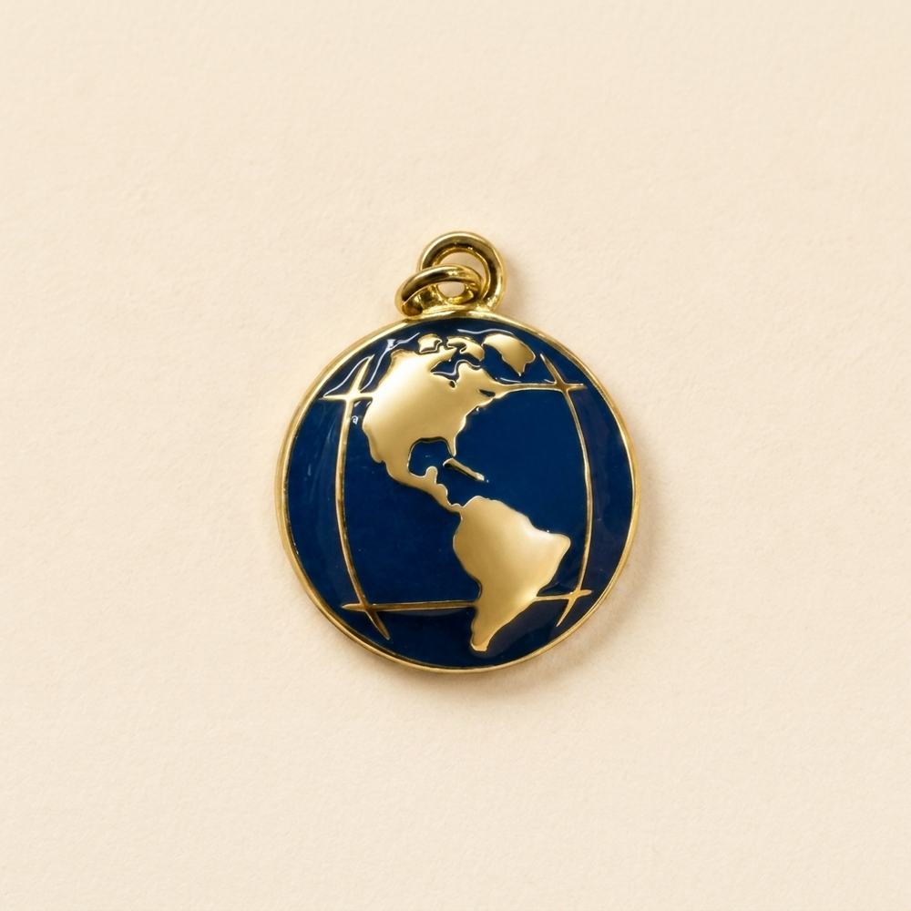 Globe Charm